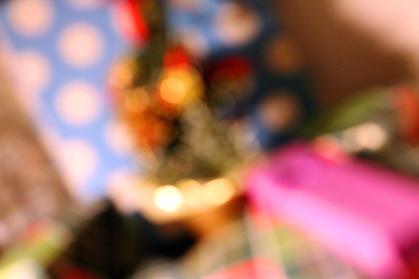 Soft holiday lights